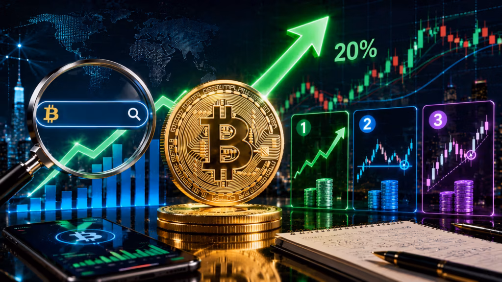BTC to USD Searches Jump 20%: 3 Bitcoin Entry Strategies Now