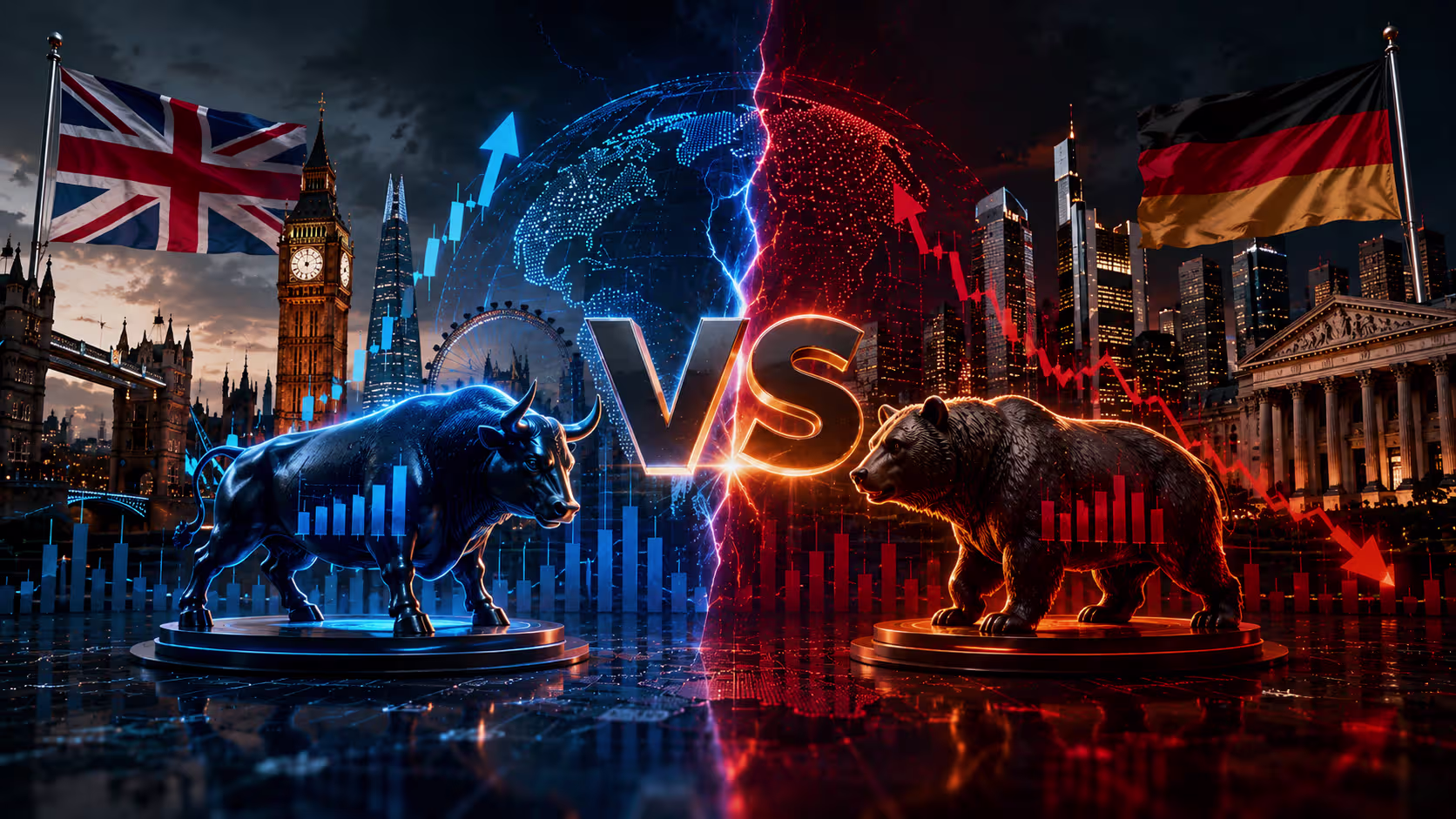 FTSE 100 vs DAX
