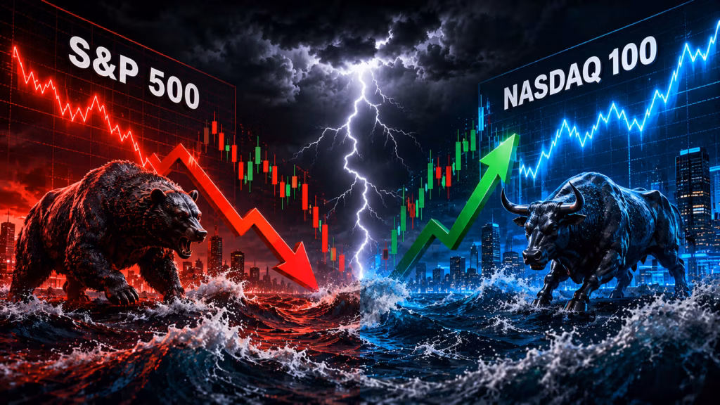 How S&P 500 and Nasdaq 100 React When Volatility Rises