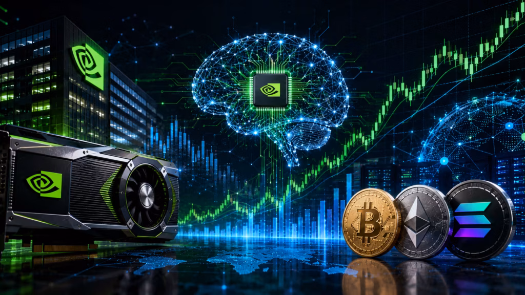 NVIDIA Stock and Crypto Data: How AI Is Reshaping Both Markets