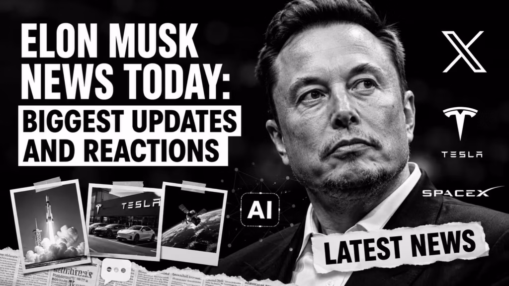 Elon Musk News Today: Biggest Updates and Reactions